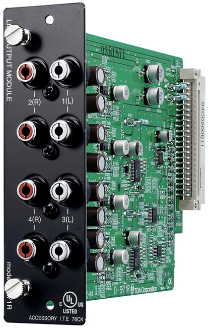 D-971R Line Output Module