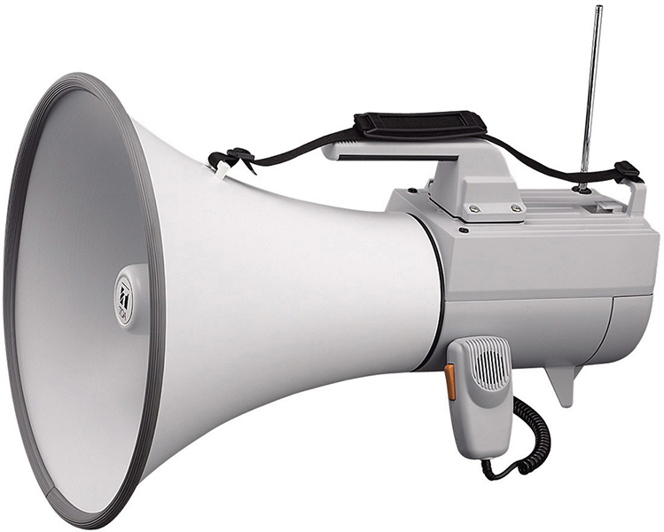 ER-2930W Shoulder Type Megaphone with Whistle