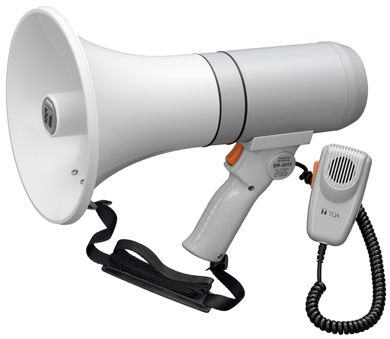 ER-3215 (23W max.) Hand Grip Type Megaphone