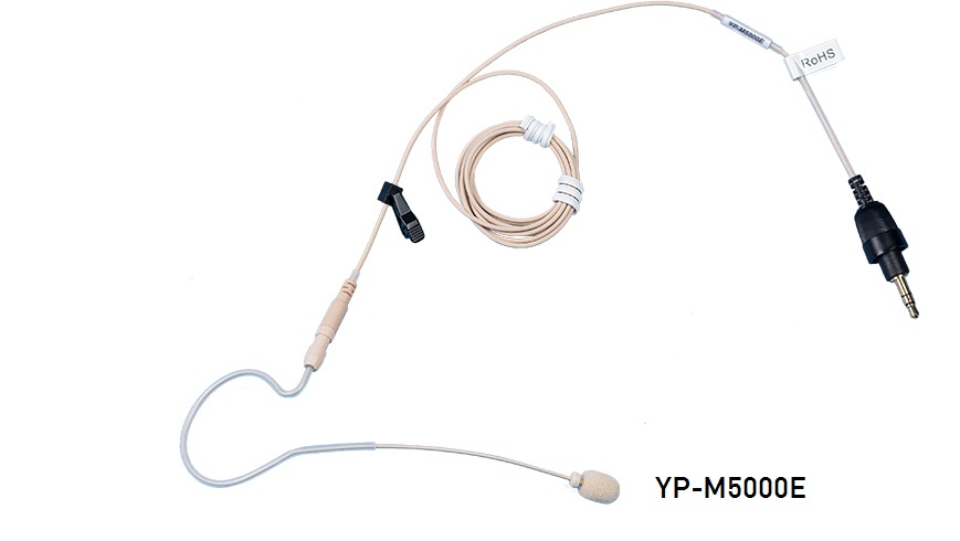 TOA Beige Color Headset Microphones and Ear Hook Microphones now available!