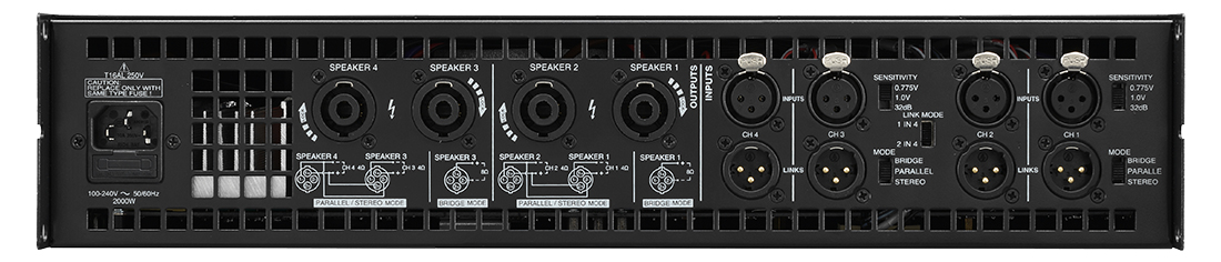 DA-1000 Series MultiChannel Power Amplifiers is now available!!