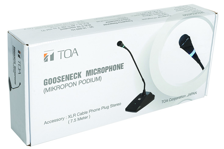 EM-380 - TOA latest gooseneck microphone model
